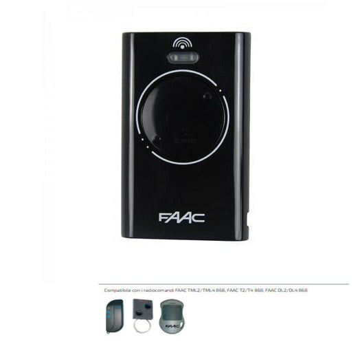 TELECOMANDO RADIOCOMANDO TRASMETTITORE 7870091 FAAC XT XT2 868 SLH ROLLING CODE