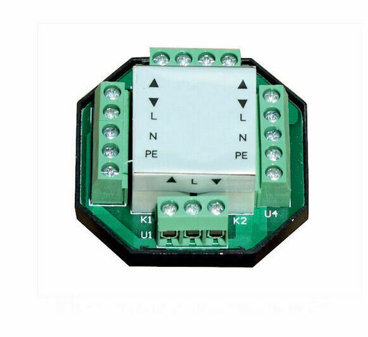 Centralina automazione motori tapparelle per comandi singoli centralizzati 230v