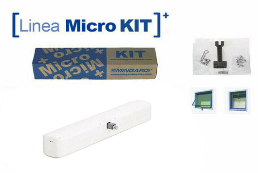 MINGARDI MICRO+ KIT 2700812 BIANCO ATTUATORE A CATENA FINESTRE VASISTAS WASISTAS