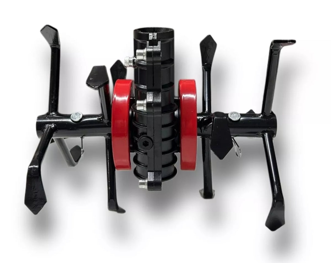 Gruppo Zappetta Decespugliatore Slim Motozappa 9 Denti Ø26 mm per Orto Fresa Universale 07493