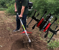 Gruppo Zappetta Decespugliatore Slim Motozappa 9 Denti Ø26 mm per Orto Fresa Universale 07493