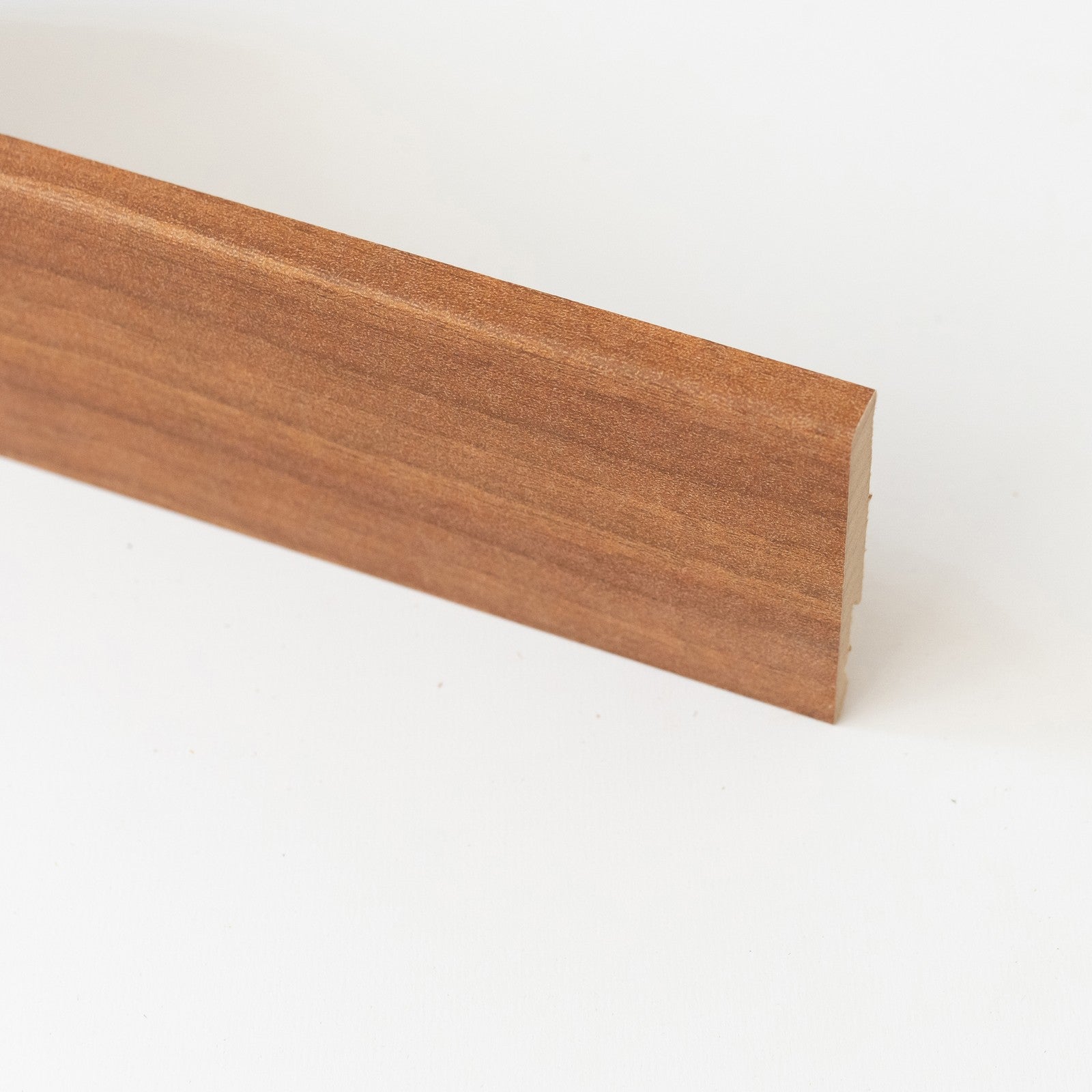 battiscopa in mdf noce tanganica mm.11/14x80x2400 cod:ferx.2236