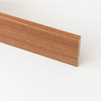 battiscopa in mdf noce tanganica mm.11/14x80x2400 cod:ferx.2236