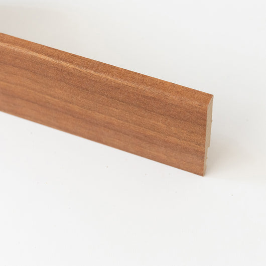 battiscopa in mdf noce tanganica mm.11/14x80x2400 cod:ferx.2236