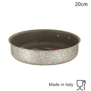 Trade Shop - Tortiera In Alluminio Antiaderente Antigraffio ø16-20-24-28cm Stampo Per Torte Dolci -    -diametro 20cm   -