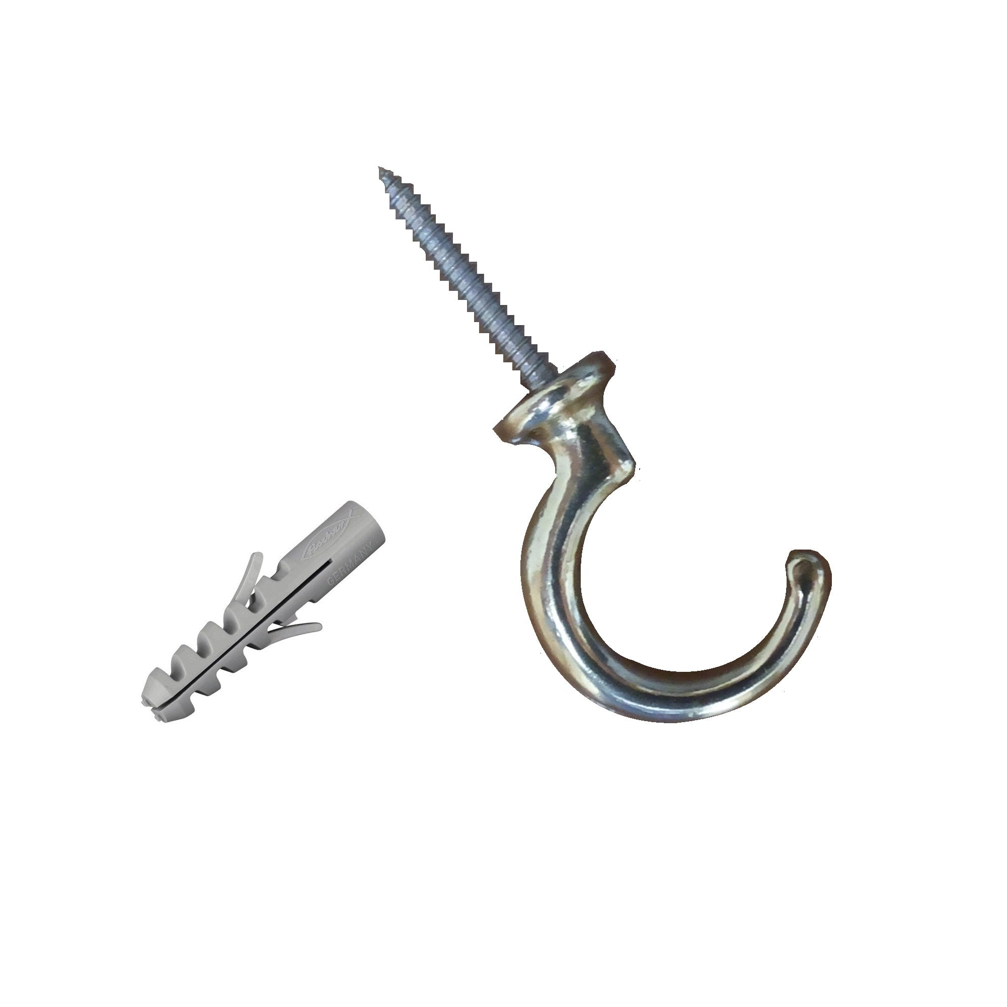 Gancio ottone reggi ferma embrasse tenda fissaggio a parete tenda