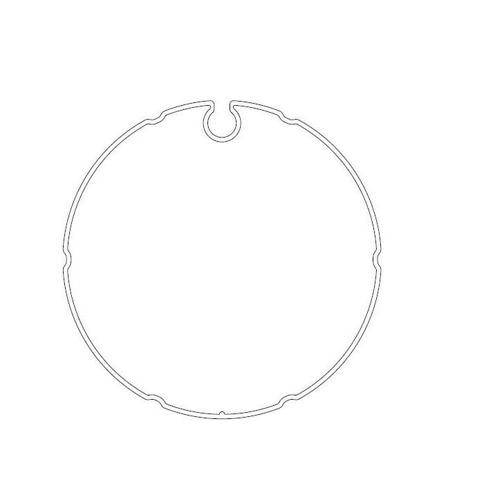 ADATTATORE OGIVA 85X(1,2÷1,5) RUOTA + CORONA NICE 516.28502 AUTOMAZIONE GARANZIA