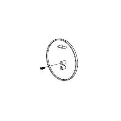 KIT COVER BIANCHE PER STAFFE PER RULLI ACMEDA S60|80 NICE 525.30096 AUTOMAZIONE