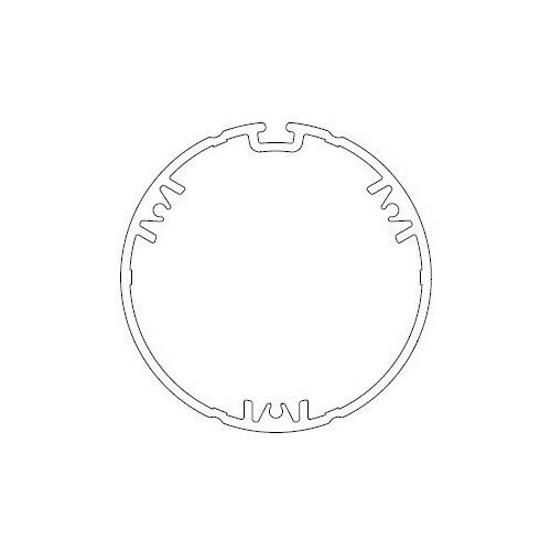 OGIVA 65X1,8 RUOTA + CORONA PER SERIE S 35 MM NICE 513.16300 AUTOMAZIONE NUOVO