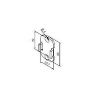 ADATTATORE UNIVERSALE BIANCO PER SUPPORTI ROLLEASE SKYLINE NICE 523.30002 NUOVO