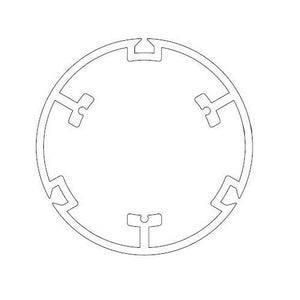 OGIVA 83X3 ROLLEASE RUOTA SOVRASTAMPATA + CORONA SERIE M Ø 45 MM NICE 515.18301