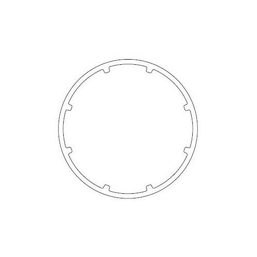 TONDO 44X1,5 BENTHIN RUOTA + CORONA NICE 513.24401 AUTOMAZIONE AUTOMATISMI NUOVO