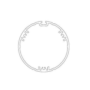 OGIVA 65X1,8 RUOTA SOVRASTAMPATA + CORONA PER SERIE M Ø 45 MM NICE 515.16301