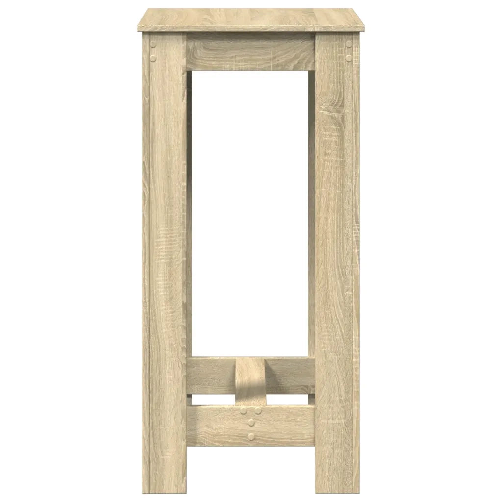 Tavolo da Bar Rovere Sonoma 51x50x103,5 cm in Legno Multistrato