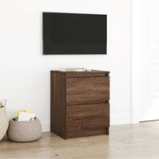 Mobile TV Rovere Marrone 40x35x54 cm in Legno Multistrato 861775
