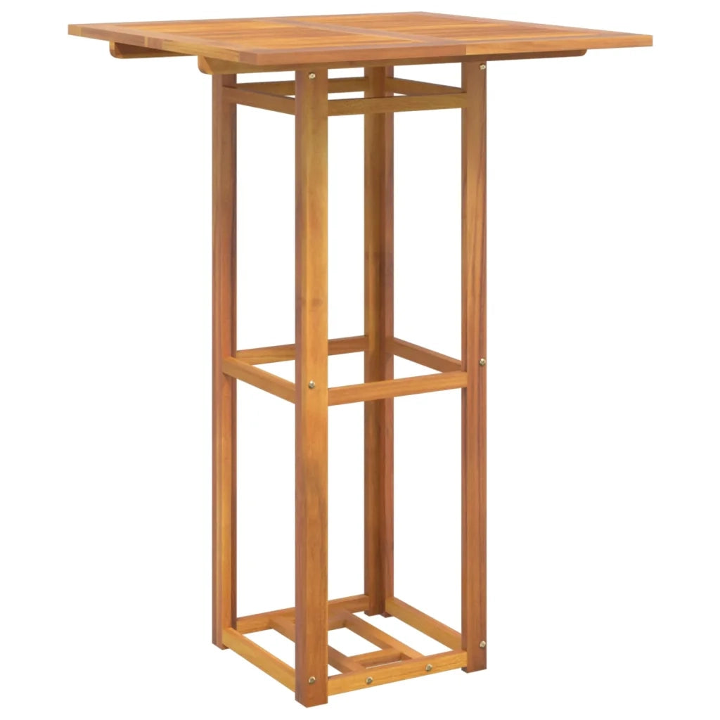 Set da Bar per Esterni 3 pz | Set Salotto da Giardino in Legno Massello di Acacia