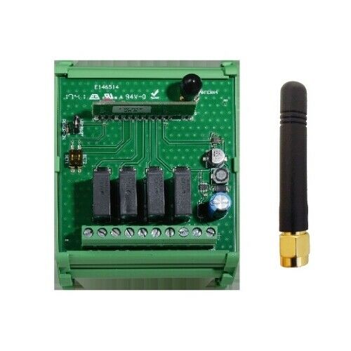 RICEVITORE A 4 CANALI CON ANTENNA LINK-R4 519/0020 AUTOMAZIONE AUTOMATISMI NUOVO