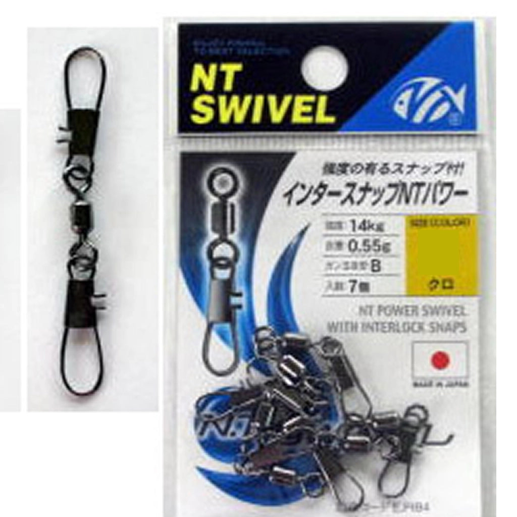 Girella doppio moschettone size 6 nt swivel