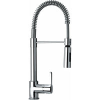 Arena monoc.lavello alto b.molla asta cromato paini 92cr557llpe