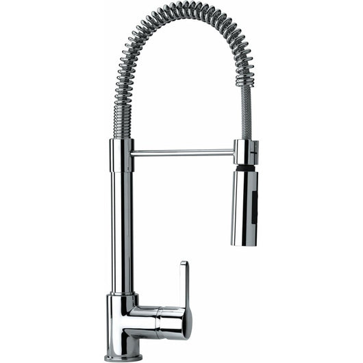 Arena monoc.lavello alto b.molla asta cromato paini 92cr557llpe