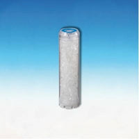 Cartuccia anticalcare 10  con po lifosfati a cristalli bianchi b