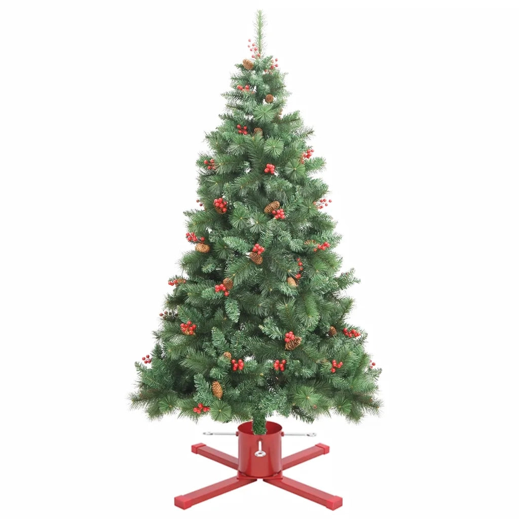 Supporto per Albero di Natale Rosso 61x61x15,5 cm CFW5052728