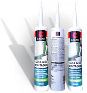 Colla Di Montaggio per pannelli in PVC e polistirolo, Flaconi da 405g Pezzi: 3 pz