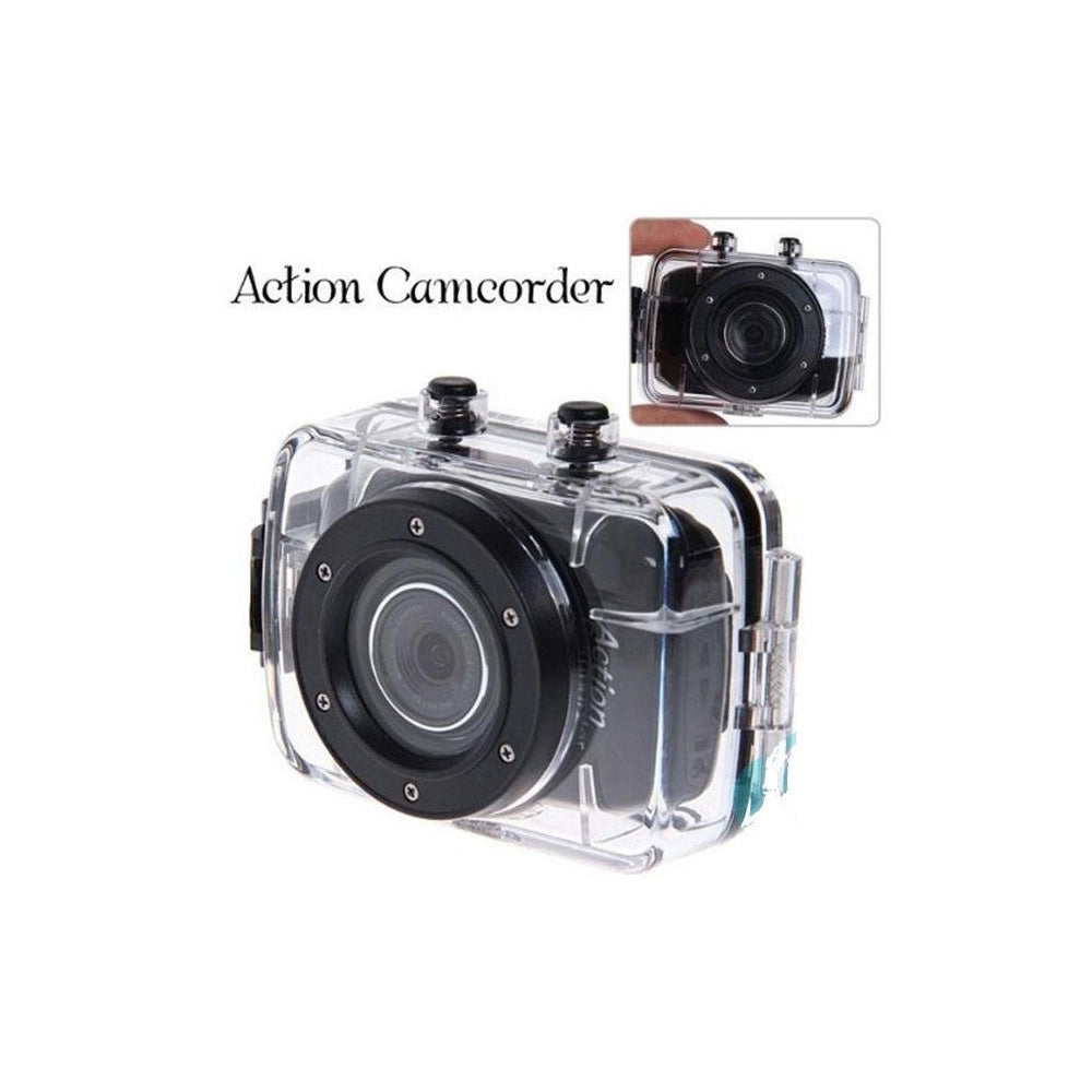 Trade Shop - Waterproof Action Camcorder Sport Macchina Fotografica Hd Impermeabile Display -