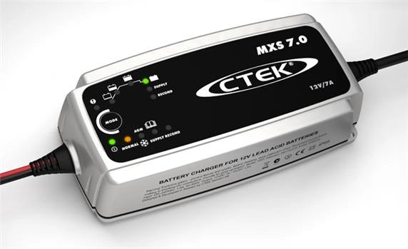 MXS7.0 caricabatterie Ctek 12V 7,0A per batterie a 12 V da 14 a 150 Ah