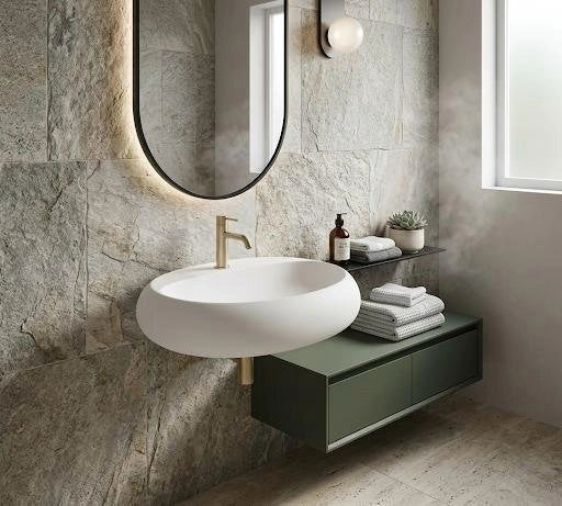 Lavabo sospeso 65 cm Rak Ceramics CLOUD bianco opaco