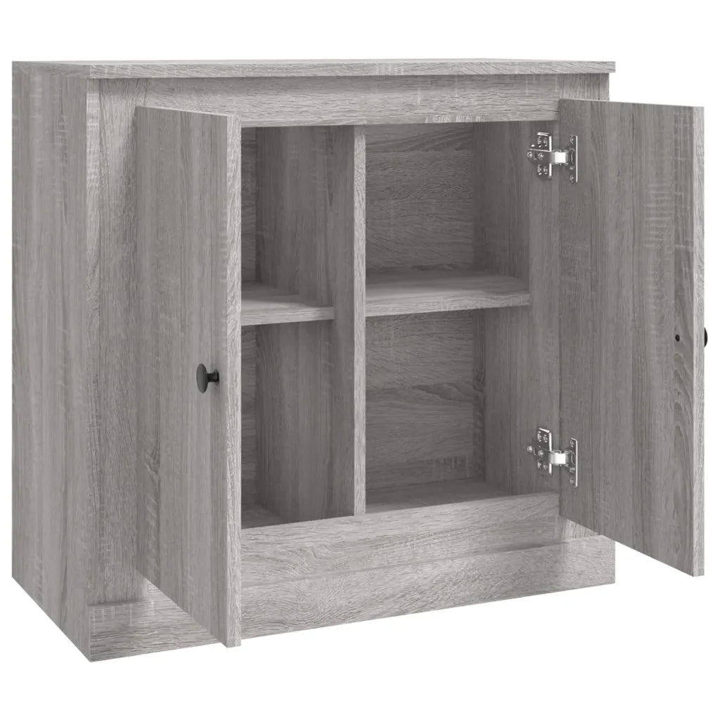 Credenza-Buffet-Armadio da cucina Grigio Sonoma 70x35,5x67,5 cm in Legno Multistrato 559139