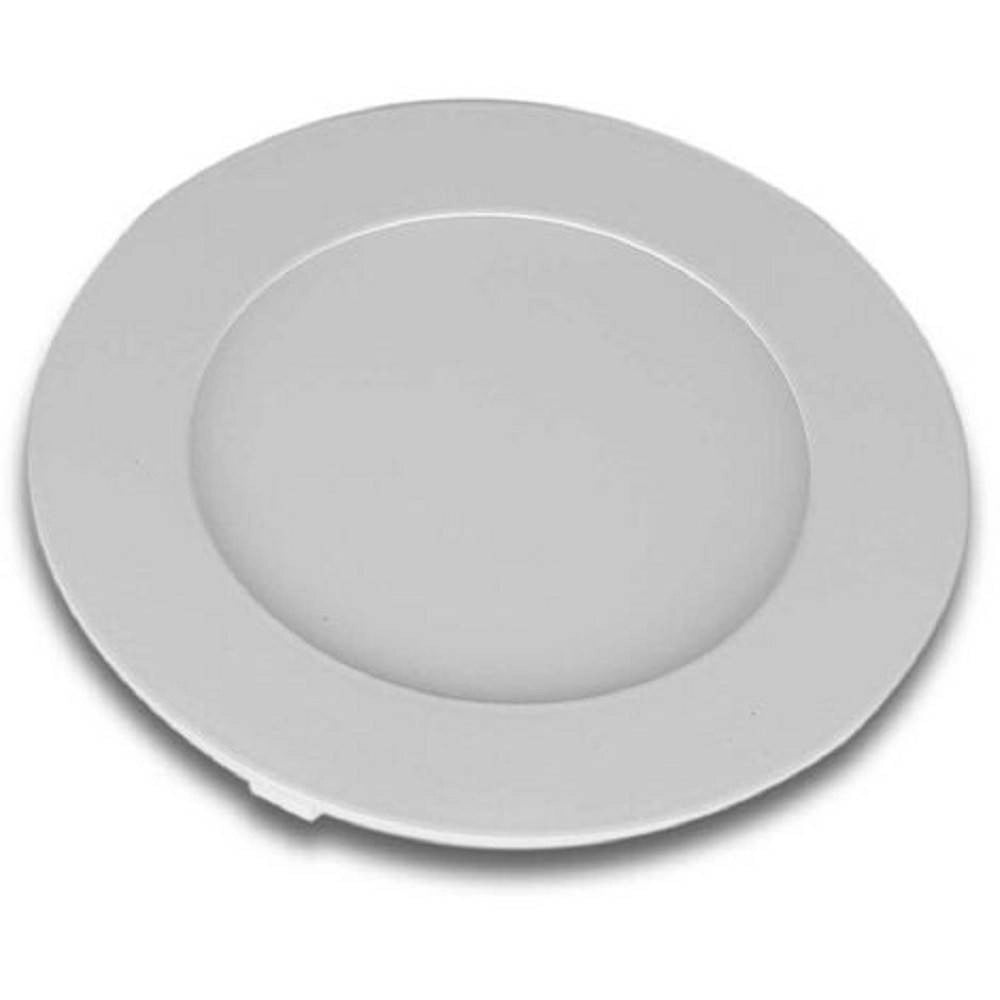 Trade Shop - Pannello Led Slim 12w Incasso Rotondo In Pvc Luce Caldo Naturale Freddo P155at -