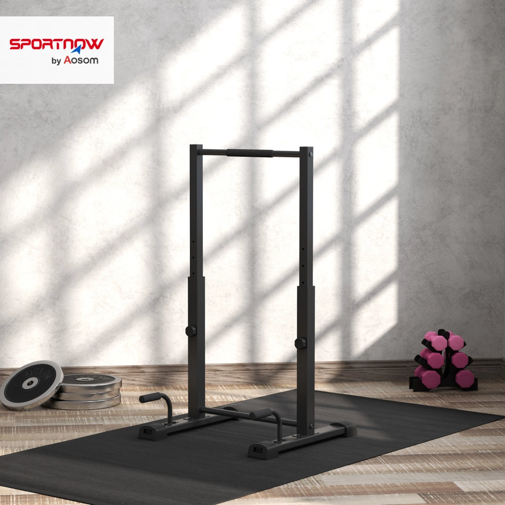 Stazione per Dip ¨C zephmum ¨C 93-117 cm regolabile in altezza, 540 kg, nero