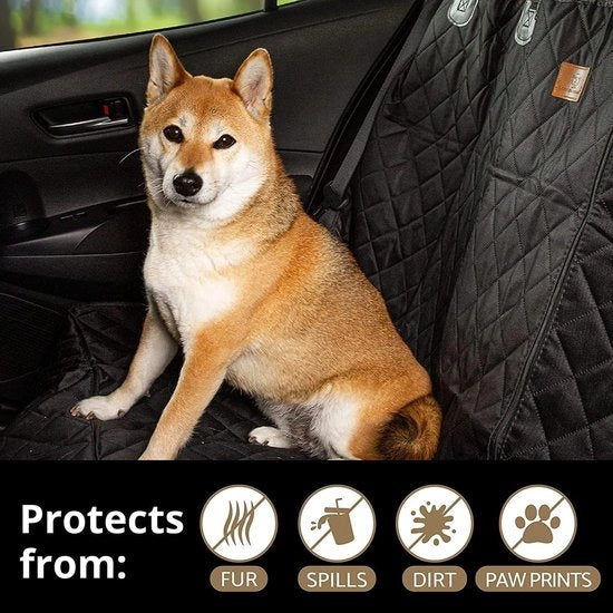Cuscino per cani per la retrocamera, copertura per auto, impermeabile, antiscivolo, cintura di sicurezza, per auto