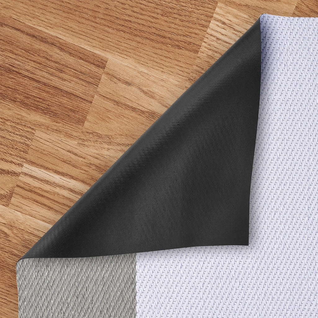 Tappeto vinilico di alta qualità righe grigio 80x150