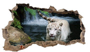 Sticker per parete animale adesivo per parete decorativo per parete H 60 x B 100 per camera da letto e soggiorno