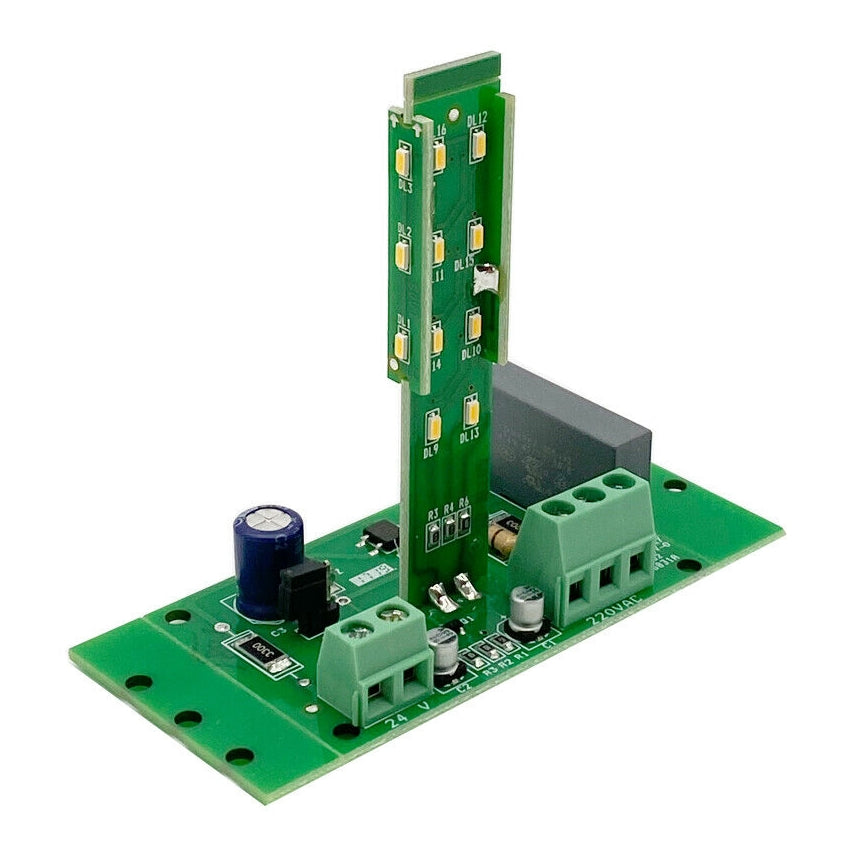 CIRCUITO MODULO PER LAMPEGGIANTE LAMPEGGIATORE LED AGGIORNAMENTO 24V 230v 220v