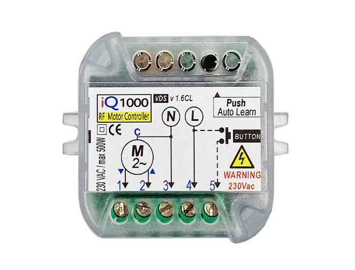 CENTRALE PROXMINI CENTRALINA X TENDE TENDA DA SOLE 230V SCHEDA RICEVENTE RADIO