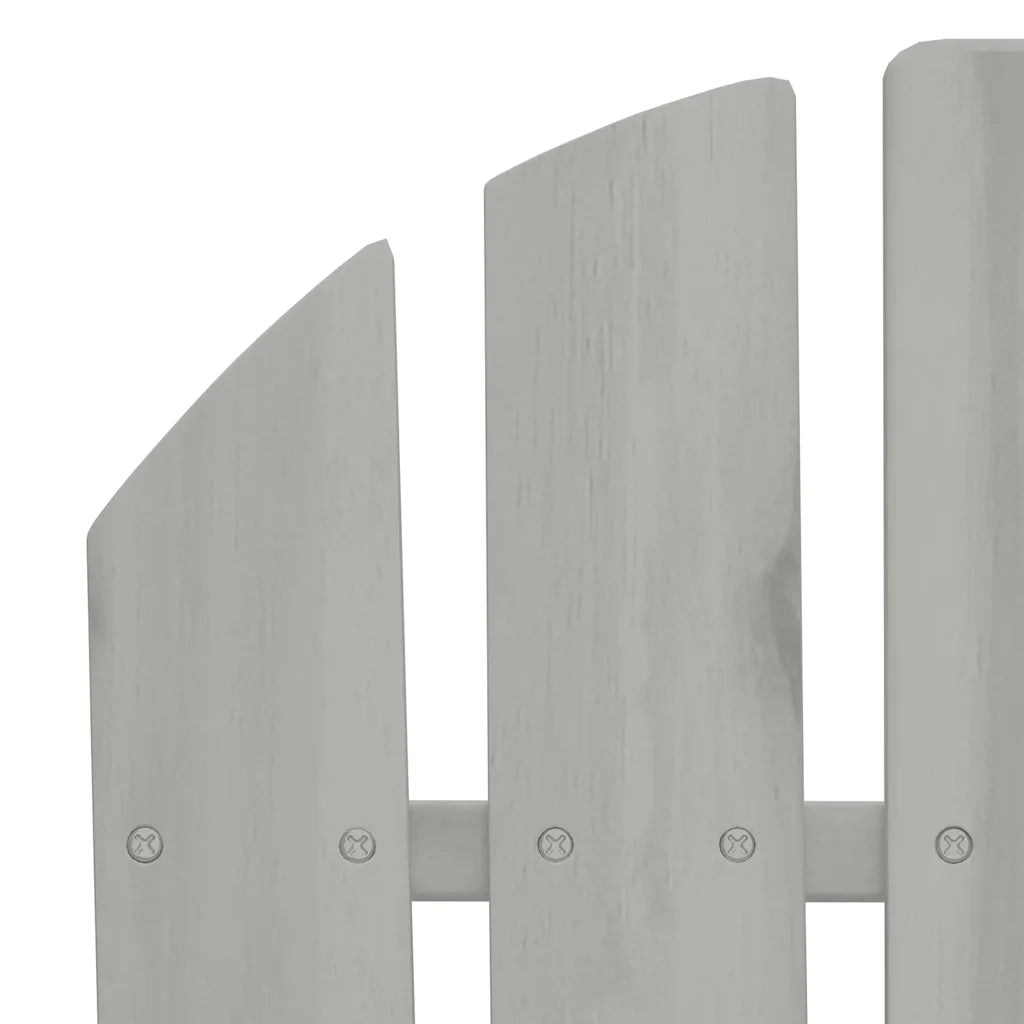 Sedia da Giardino in Legno Grigio cod mxl 18350