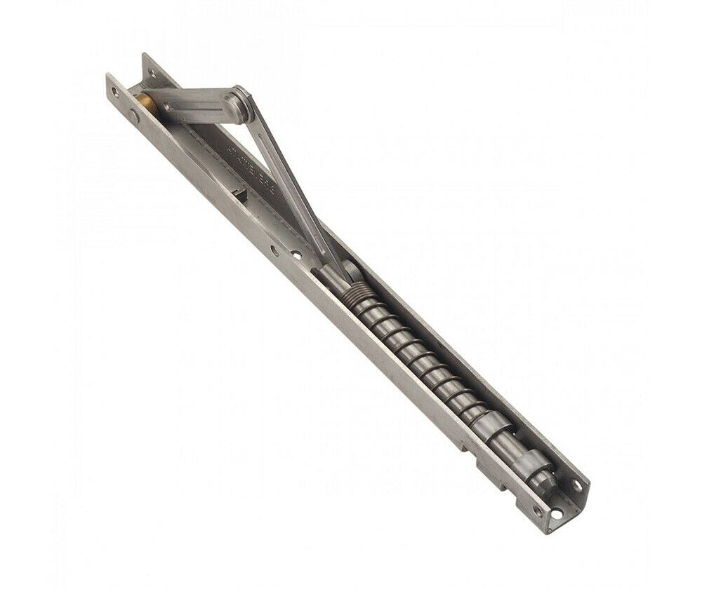 PALETTO INOX A MOLLA REVERSIBILE MECCANICO 300IX CANCELLO BATTENTE AUTOMATICO