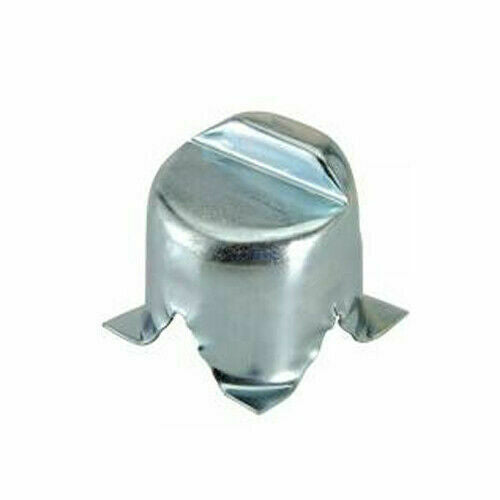 BATTENTE DI BATTUTA FINECORSA A CEMENTARE ZINCATO 380 PER CANCELLO BATTENTE ANTE