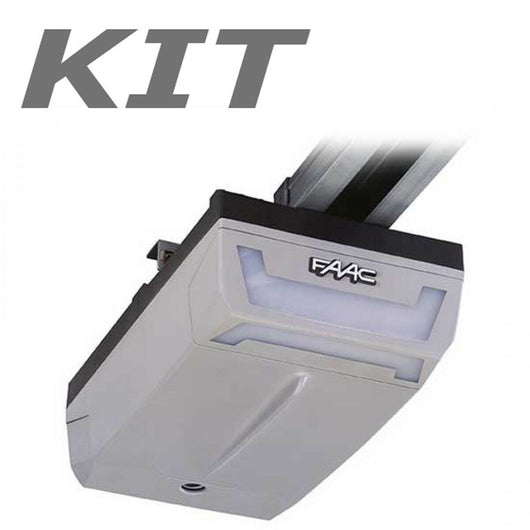 FAAC D1000 KIT COMPLETO AUTOMAZIONE PORTA SEZIONALE BASCULANTE BOX AUTOMATICO