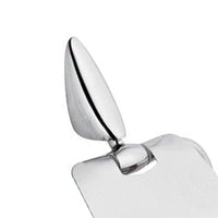 Portarotolo da muro cromato - serie zip