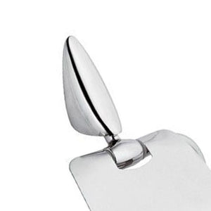 Portarotolo da muro cromato - serie zip