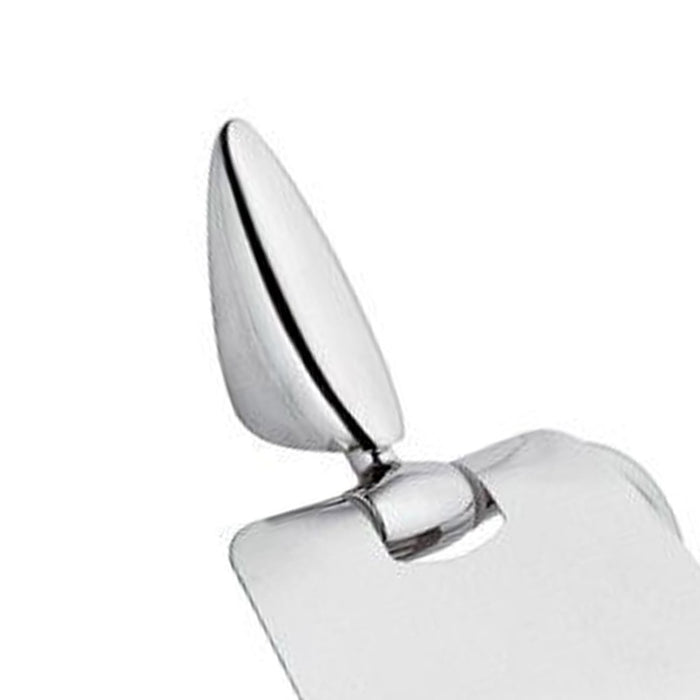 Portarotolo da muro cromato - serie zip