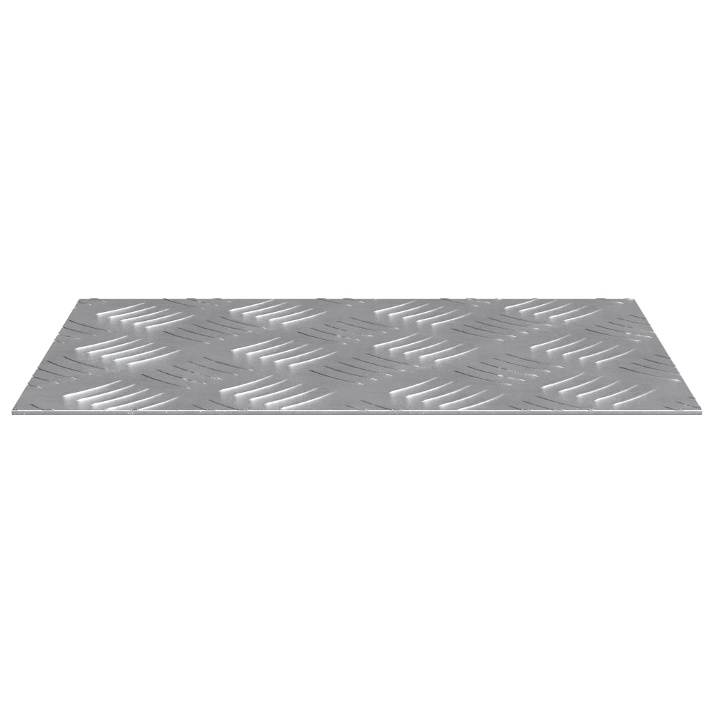 Pannelli in Alluminio Checker 2 pz Antiscivolo 30x20 cm