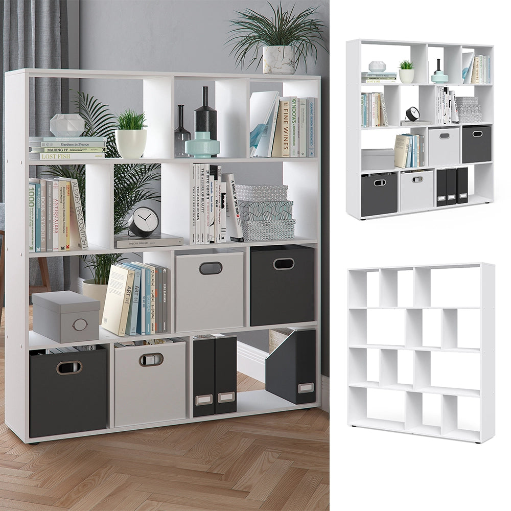 Vicco Scaffale Bianco 131.6 x 143 cm