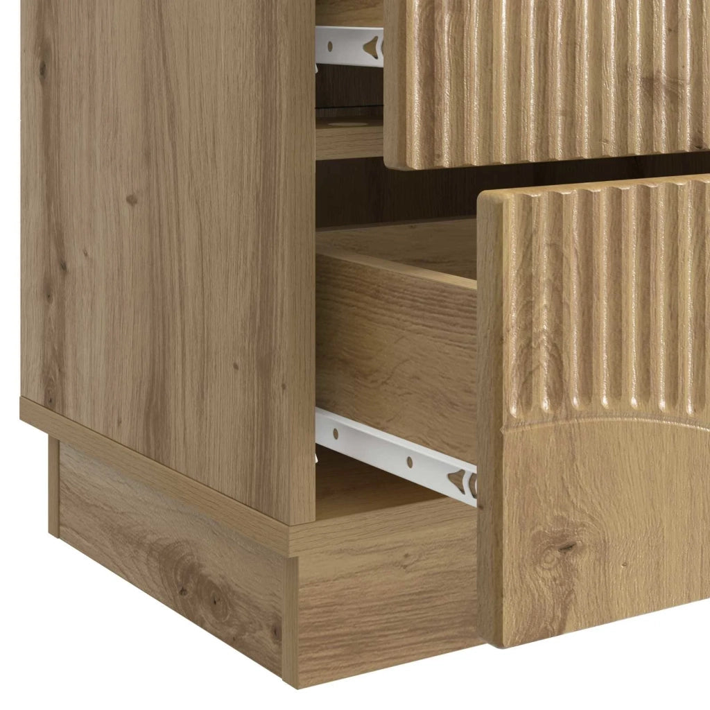 Armadio da Notte Rovere Artigianale 43 x 34,5 x 44,5 cm 895233