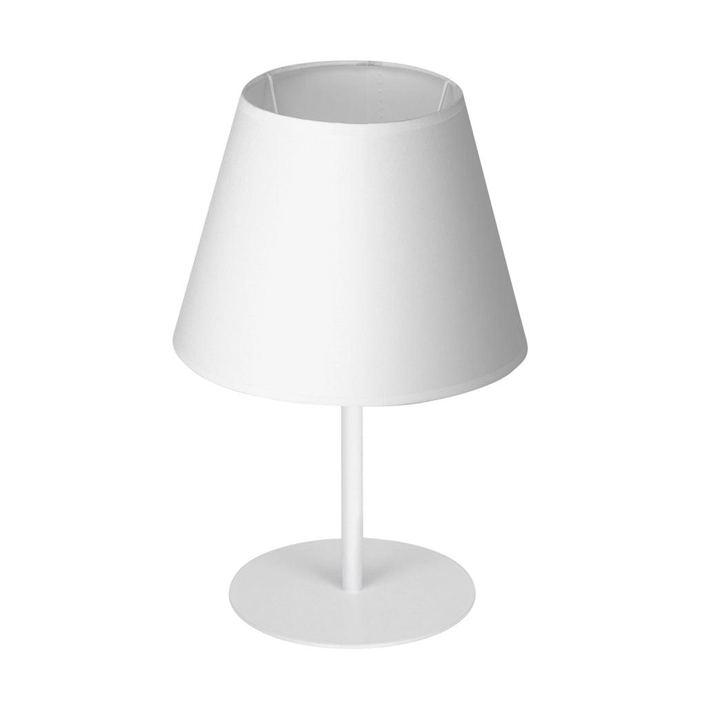 Lampada da tavolo bianca 33cm Arden E27 15W Luminex
