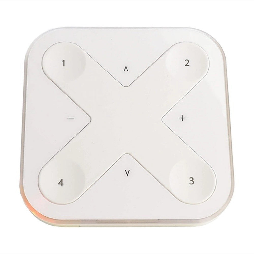 Trade Shop - Pannello Parete Bluetooth Controller Dimmer Controllo Luci Led Casambi Xpress - Bianco